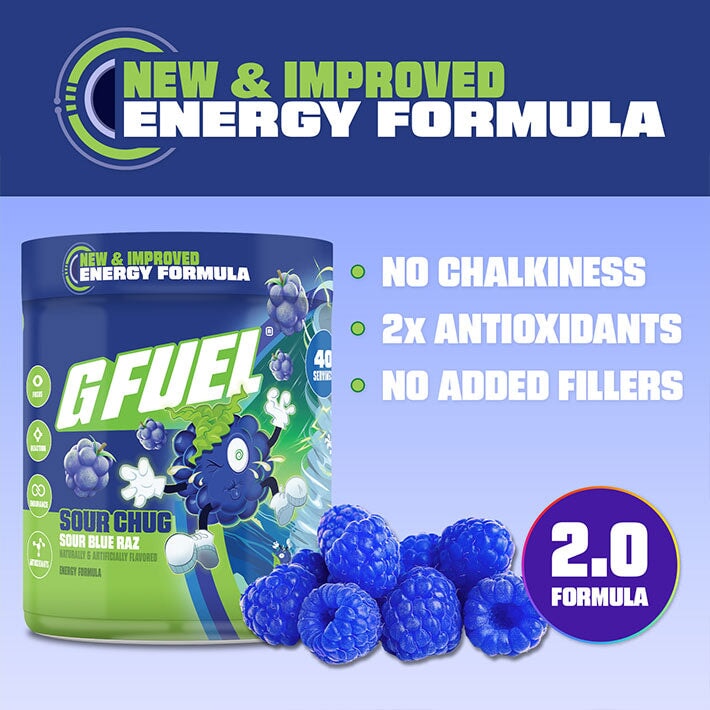 G FUEL| Sour Chug 2.0 Tub 