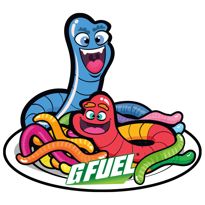 G FUEL| Sour Gummy Worms Collector's Box Tub (Collectors Box) 