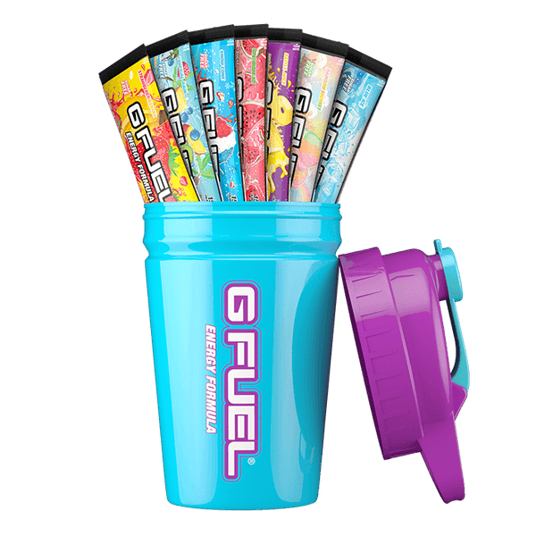 G Fuel Starter kit - SNÖ shaker (Pewdiepie) + 7 taster packs