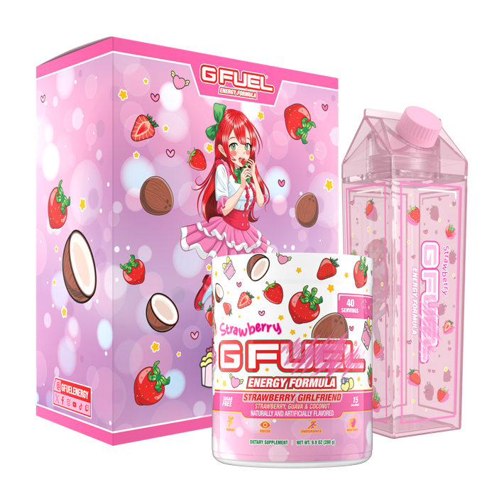 G FUEL| Strawberry GF Collector's Box Tub (Collectors Box) 