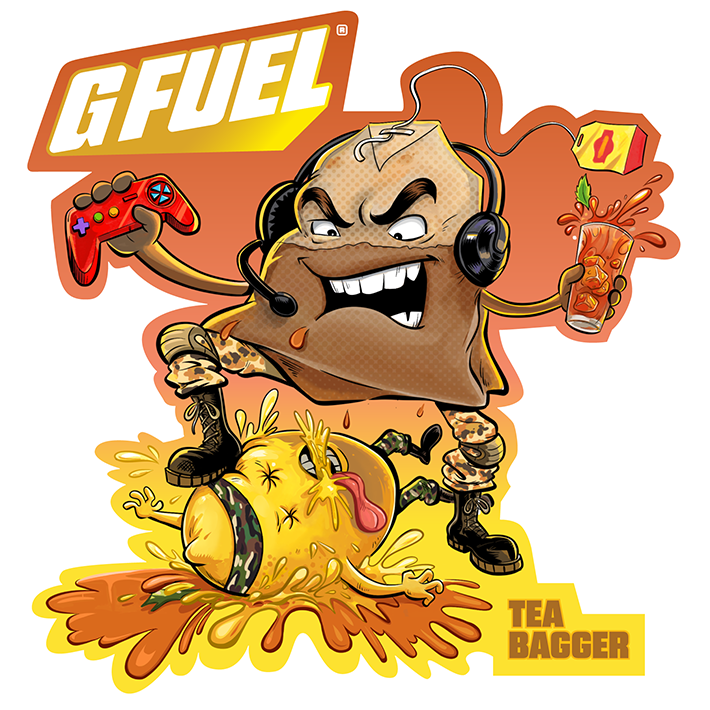 G FUEL| Tea Bagger Collector's Box Tub (Collectors Box) 