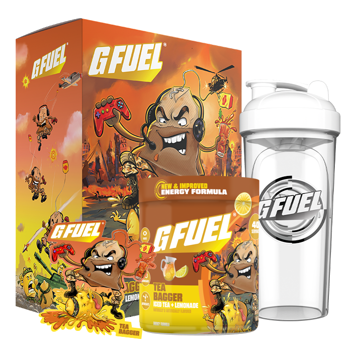 G FUEL| Tea Bagger Collector's Box Tub (Collectors Box) 