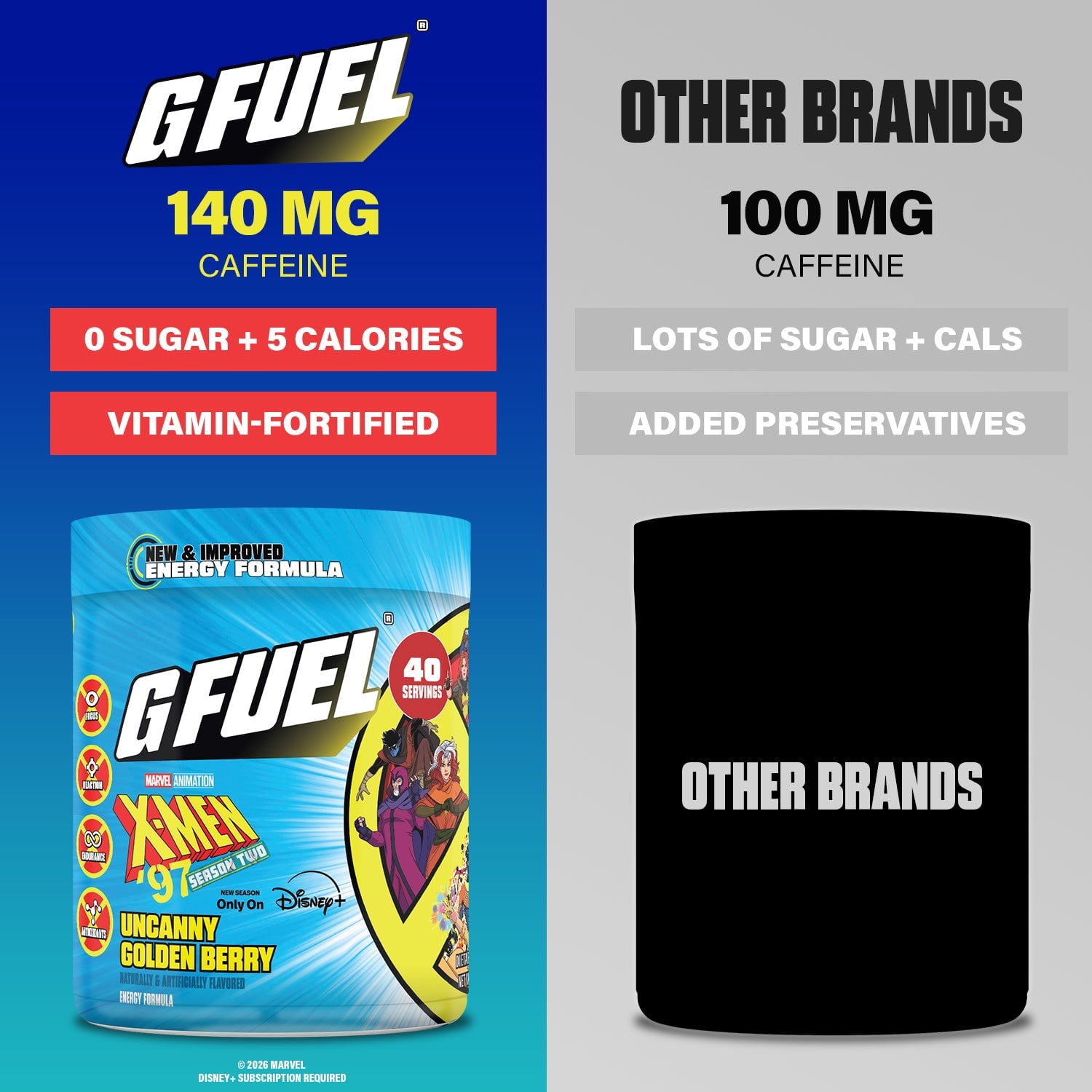 G FUEL| Uncanny Golden Berry Tub 