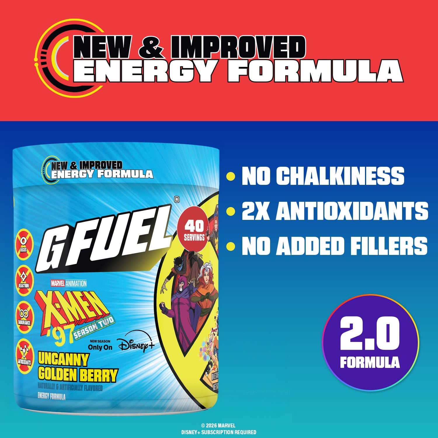 G FUEL| Uncanny Golden Berry Tub 