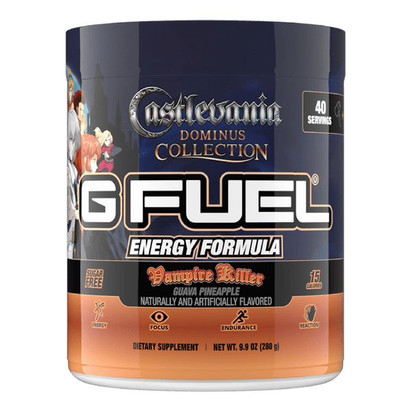 G FUEL x Castlevania | Vampire Killer Energy Tub