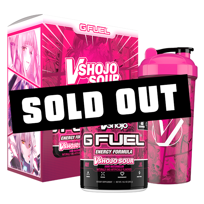 G FUEL| VShojo Sour Collector's Box Tub (Collectors Box) 