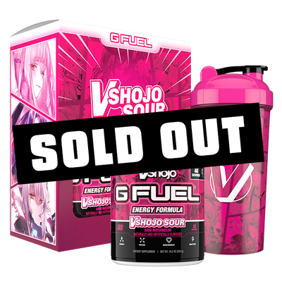 G FUEL| VShojo Sour Collector's Box Tub (Collectors Box) 