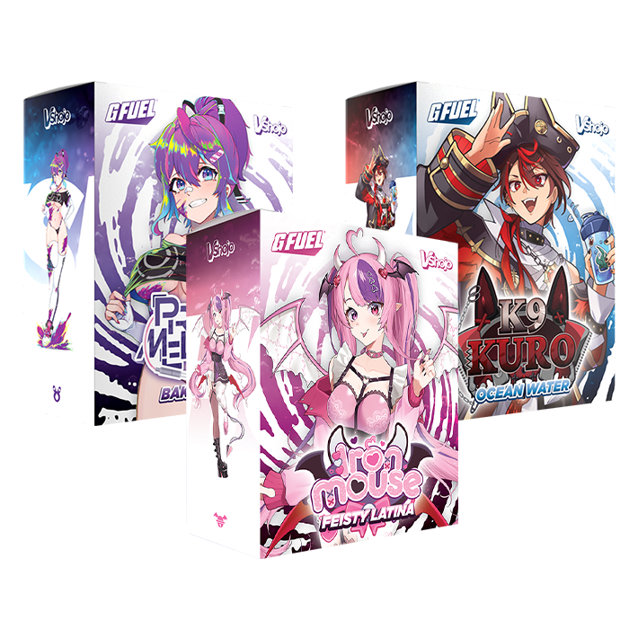 G FUEL| Vshojo wave 1 bundle Tub (Collectors Box) 