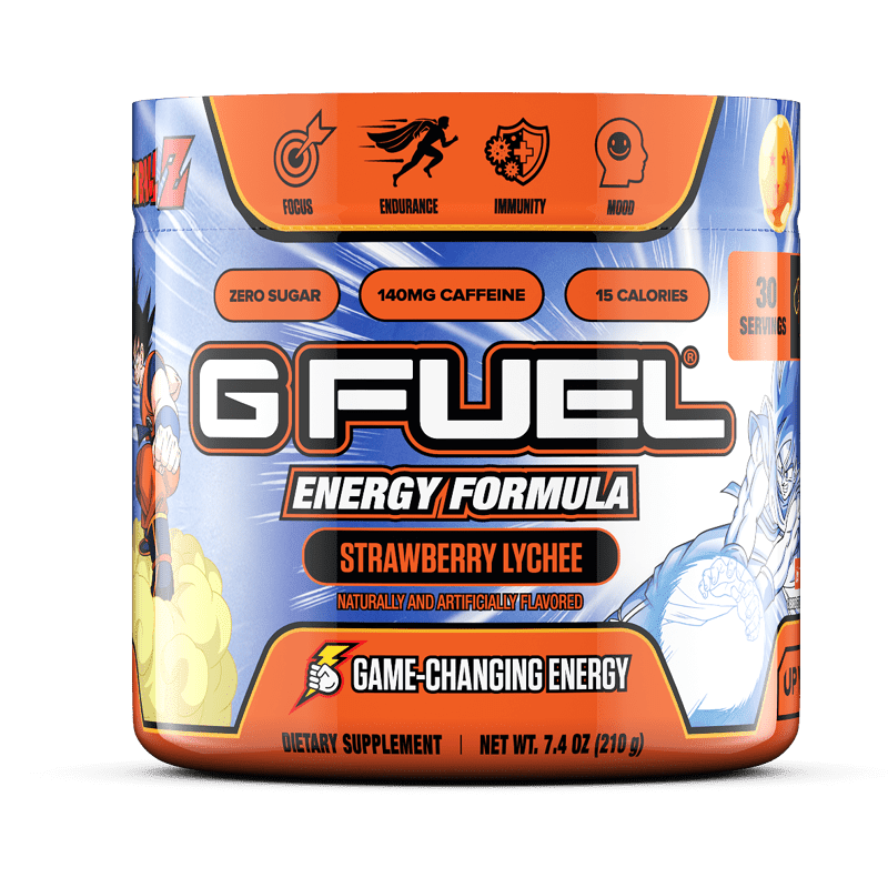 桃蓮玉☆。.:＊・゜✡ 皇 'energy' G FUEL x Dragon Ball Z | Kamehameha Energy Tub