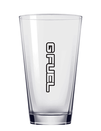 G FUEL| G FUEL Glass - Black Logo Glass 
