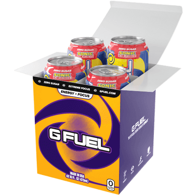 G FUEL| Sonic's Peach Rings (Cans 4 Pack) RTD 