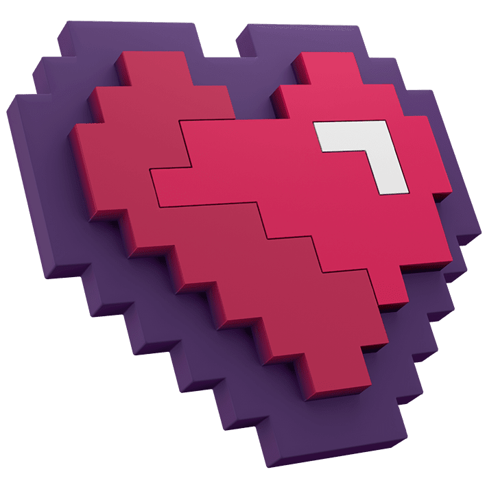 G FUEL| 8-Bit Heart Doodlez Band Doodlez Band 