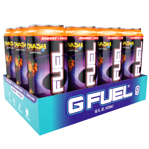 G FUEL| Wumpa Fruit Cans RTD 12 Pack RTD-WF12