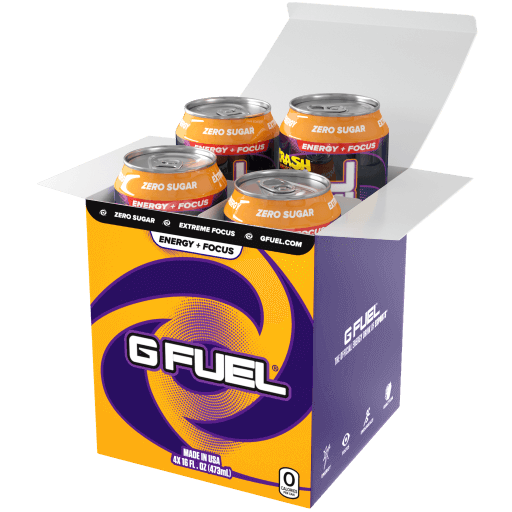 G FUEL| Wumpa Fruit Bundle (Tub + Cans 4 Pack) Bundle 