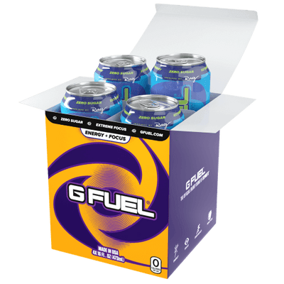 G FUEL| Sour Blue Chug Rug (Cans 4 Pack) RTD 