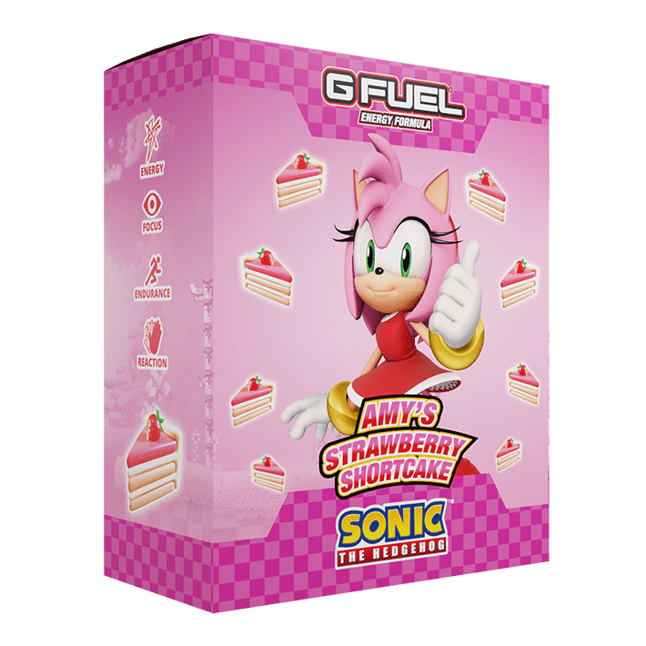 G FUEL x Sonic™, Amy's Strawbery Shortcake Collector's Box