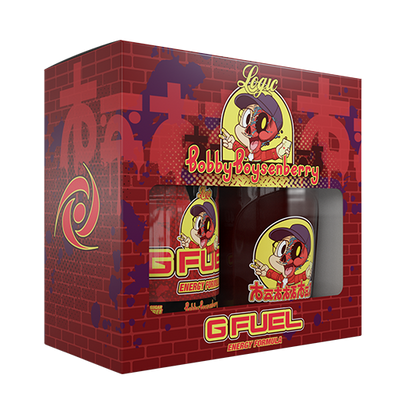 G FUEL| Bobby Boysenberry Dangerous Collector's Box Tub (Collectors Box) 