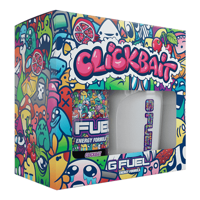G FUEL| CLICKBAIT Collector's Box Tub (Collectors Box) 