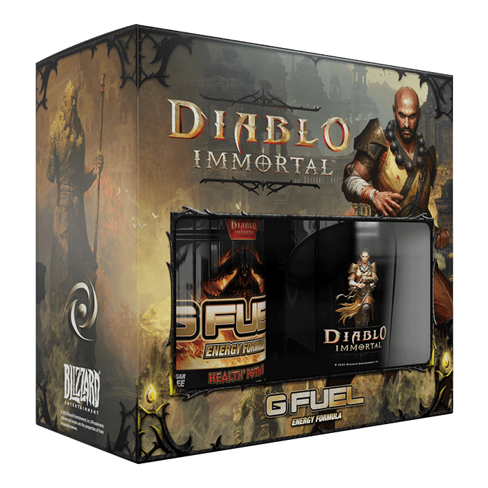 G FUEL| Diablo Health Potion Collector's Box Tub (Collectors Box) Monk CB-HP4