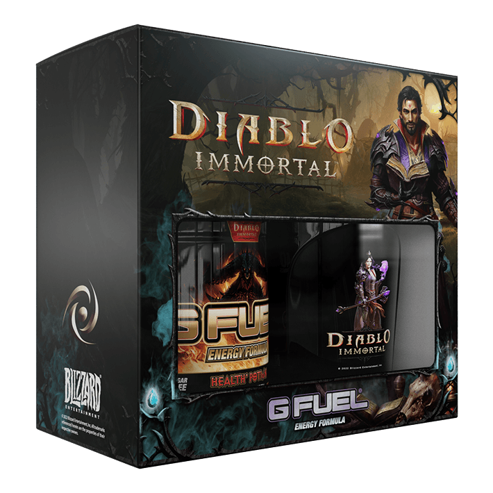 G FUEL| Diablo Health Potion Collector's Box Tub (Collectors Box) Wizard CB-HP6