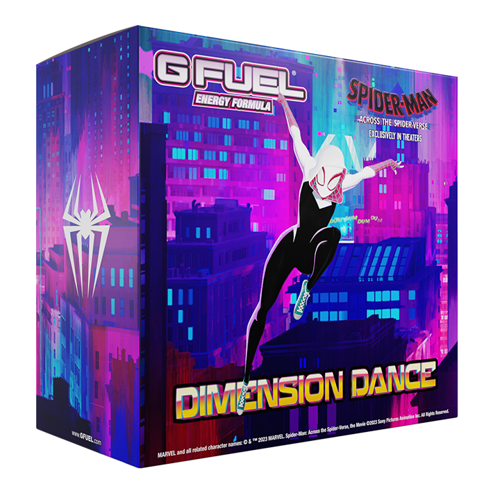 G FUEL| Dimension Dance Collector's Box Tub (Collectors Box) 