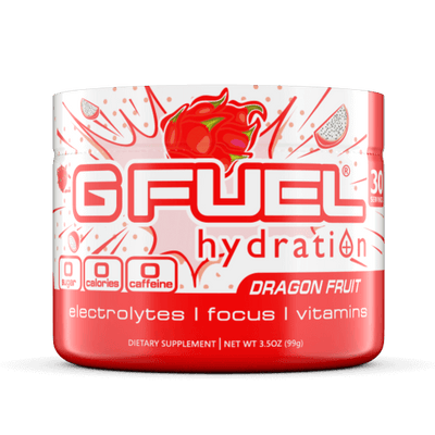 G FUEL| Dragon Fruit (Caffeine-Free) Hydration Tub 