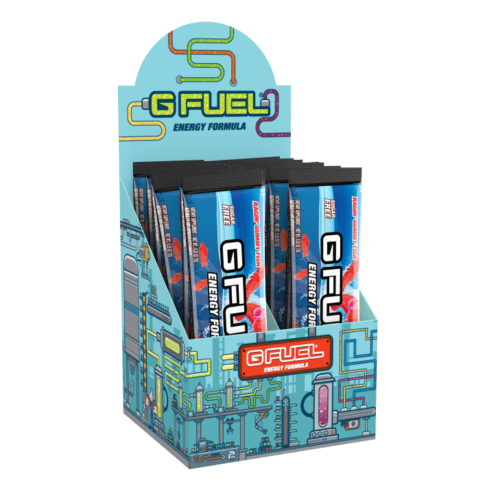 G FUEL| Energy Pack Box Box Ragin' Gummy Fish GPK-RG1-BYOB