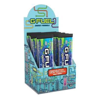 G FUEL| Energy Pack Box Box Sour Blue Chug Rug GPK-CR1-BYOB