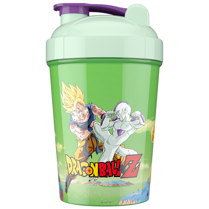 Just Funky Dragon Ball Z Super Saiyan Goku Gym Shaker Bottle : Target