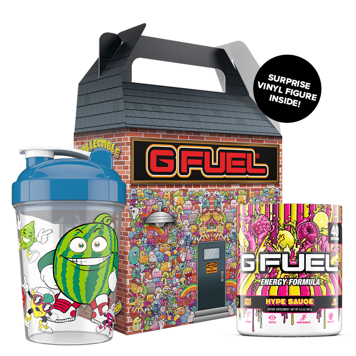 G FUEL| Flavor Buddiez Box Tub (Collectors Box) Hype Sauce CB-TOYSET-V1-HS1