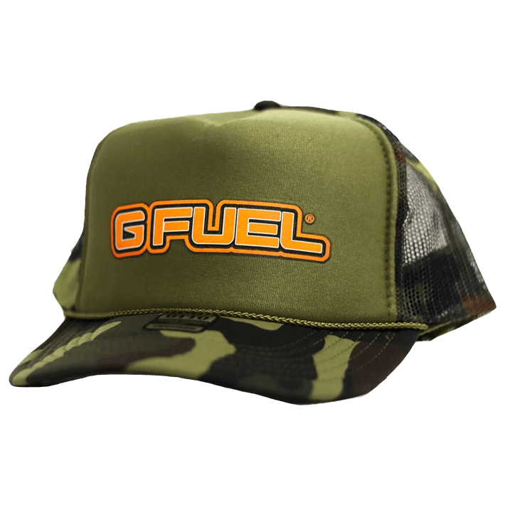 G FUEL| G FUEL Camo Trucker Hat Hat 