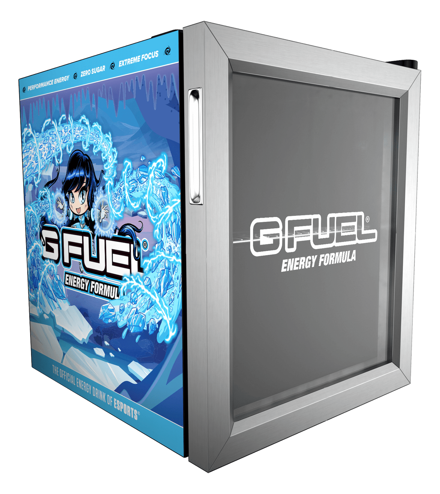 G FUEL| G FUEL Mini Fridge Mini Fridge Blue Ice Anime MISC00004