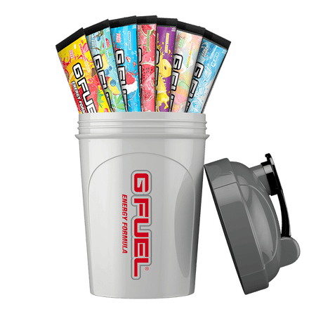 G Fuel Starter kit - SNÖ shaker (Pewdiepie) + 7 taster packs