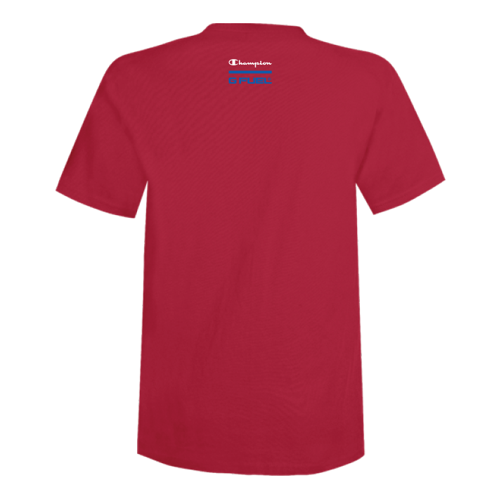 G FUEL| GFUEL x Champion Scarlet Short Sleeve Shirt 