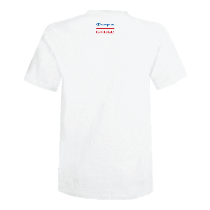 G FUEL| GFUEL x Champion White Short Sleeve Shirt 