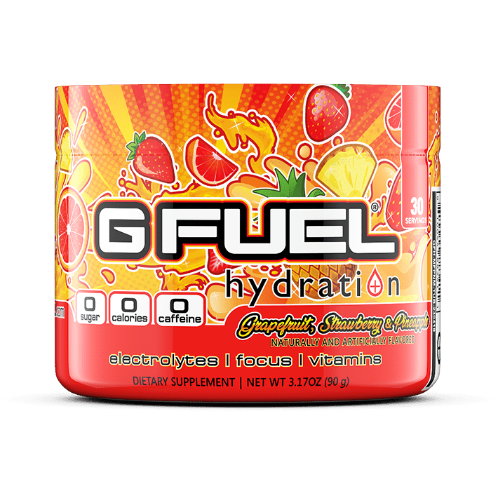 G FUEL| Grapefruit, Strawberry & Pineapple Hydration Tub 