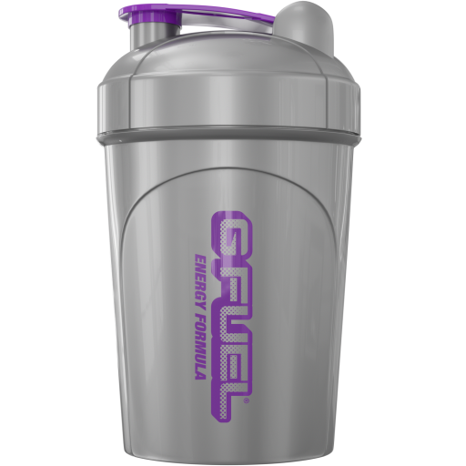 Ghost Purple Glitch Protein Shaker Bottle