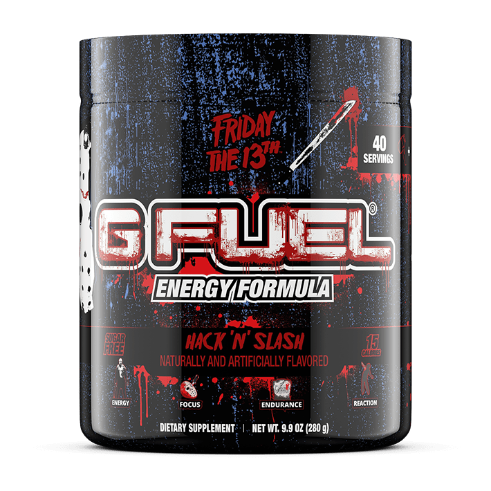 G FUEL x Friday the 13th | Hack 'N' Slash Energy Tub
