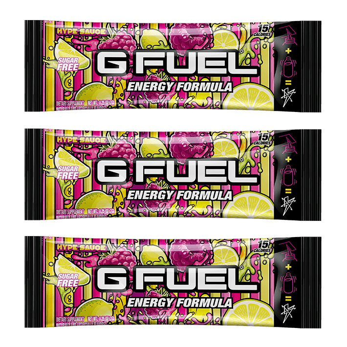 G FUEL| HYPE SAUCE (3 Pack) Pack 