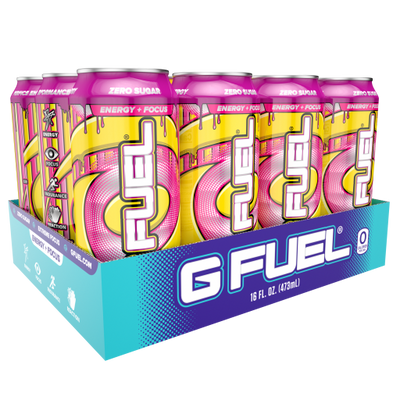 G FUEL| Hype Sauce Cans RTD 12 Pack RTD-HS12