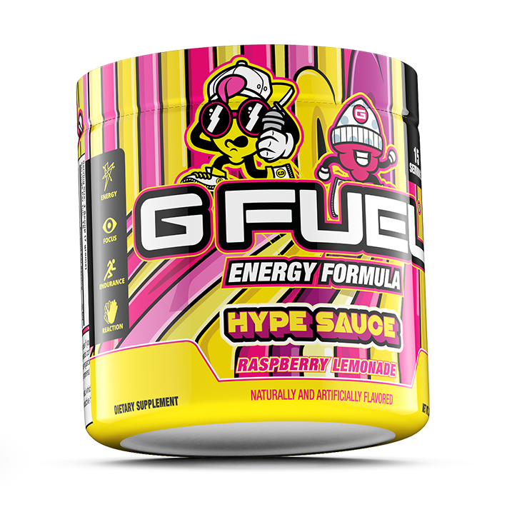 G FUEL | Hype Sauce Energy Tub | Raspberry Lemonade