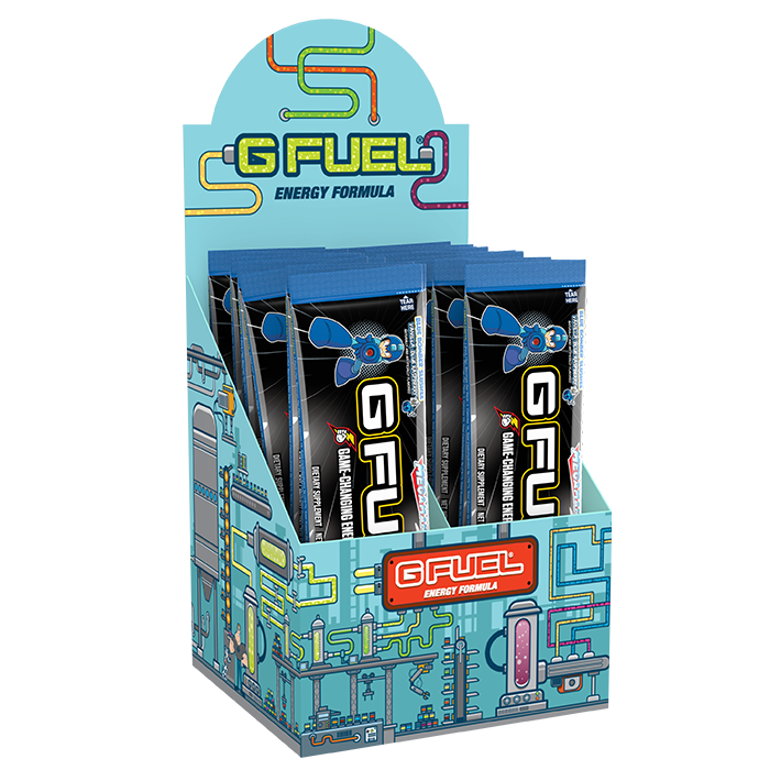 G FUEL | Mega Man™ Blue Bomber Slushee Box