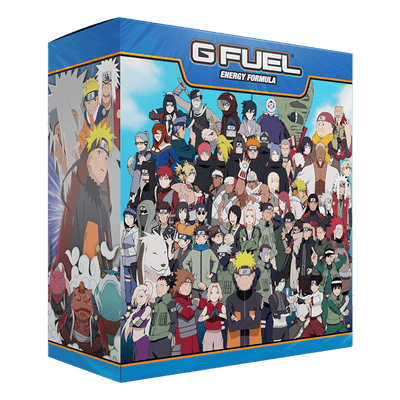 G FUEL| Naruto Rasengan Collector's Box Tub (Collectors Box) 