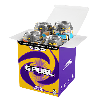 G FUEL| Naruto's Sage Mode Cans RTD 4 Pack RTD-SA4-YP