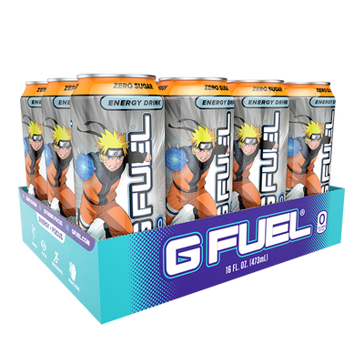 G FUEL| Naruto's Soda Ice Candy Cans RTD 12 Pack HALF-RTD-RAS12