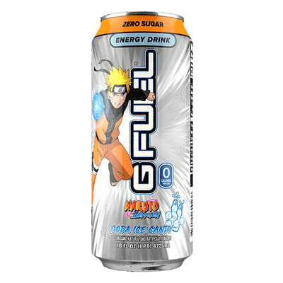 G FUEL| Naruto's Soda Ice Candy Cans RTD Single Can HALF-RTD-RAS1