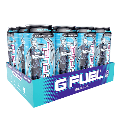 G FUEL| Ninja Cotton Candy Cans RTD 12 Pack HALF-RTD-NI12