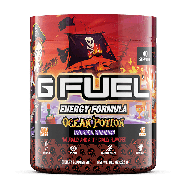 G FUEL Energy Formula Ocean Potion Reanimated G fuel energy formula ocean potion reanimated