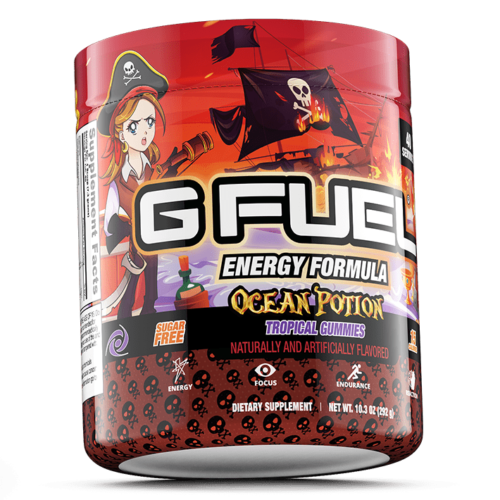 G FUEL Energy Formula Ocean Potion Reanimated G fuel energy formula ocean potion reanimated