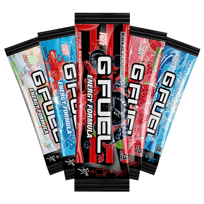 G FUEL| Try 5 Pack (Most Popular Flavors) Pack 